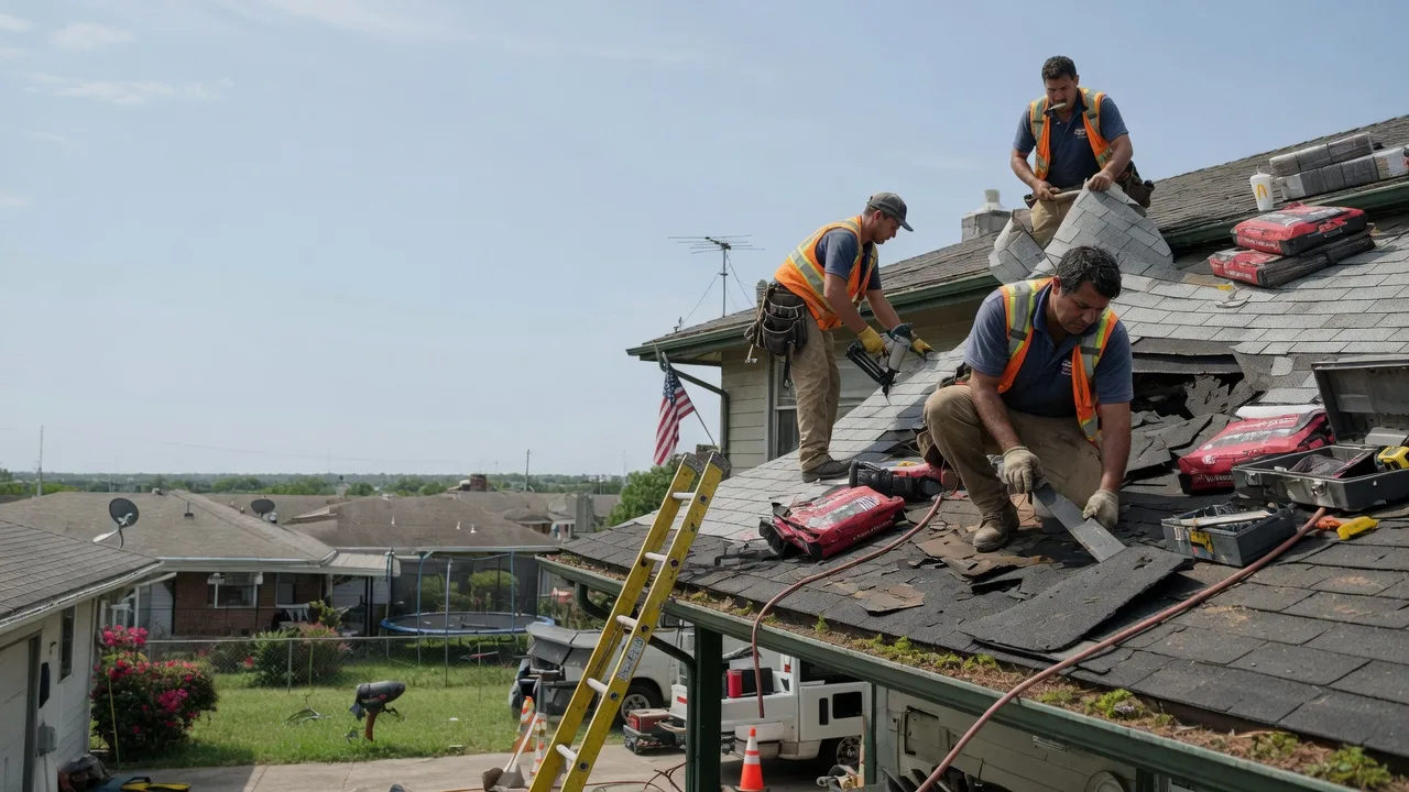 Roof Repair in Hallettsville, TX near me